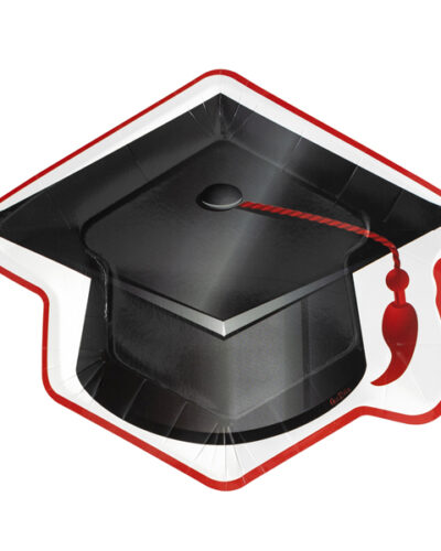 piatti-grandi-piccoli-sottopiatto-Graduate-laurea-coordinates-cordinati-rossi-cartone-plastica-nastrino-resistenti-grandi-piccoli-medi-in