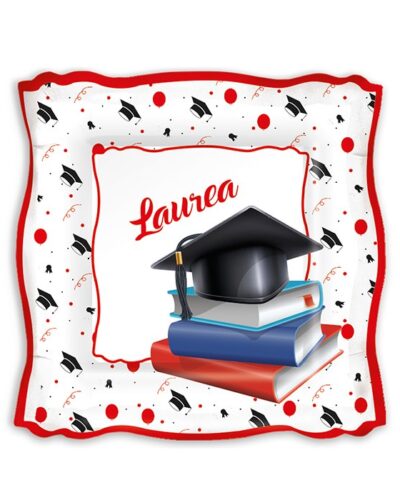piatti-grandi-piccoli-sottopiatto-Graduate-laurea-coordinates-cordinati-rossi-cartone-plastica-nastrino-resistenti-grandi-piccoli-medi-in