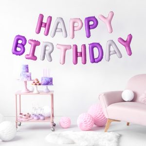 Happy-Birthday-colorata-palloncino-palloni-a-forma-di-scritta-happy birthday-elio-ad-aria-composizione-numero-festa-party-colore-oro-rosa-bianco-viola-FB6M-000