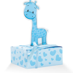 cucciolo-giraffa-celeste-Nascita-Battesimo-bomboniere-sacchetti-scatoline-pianeta-carta-le-stelle
