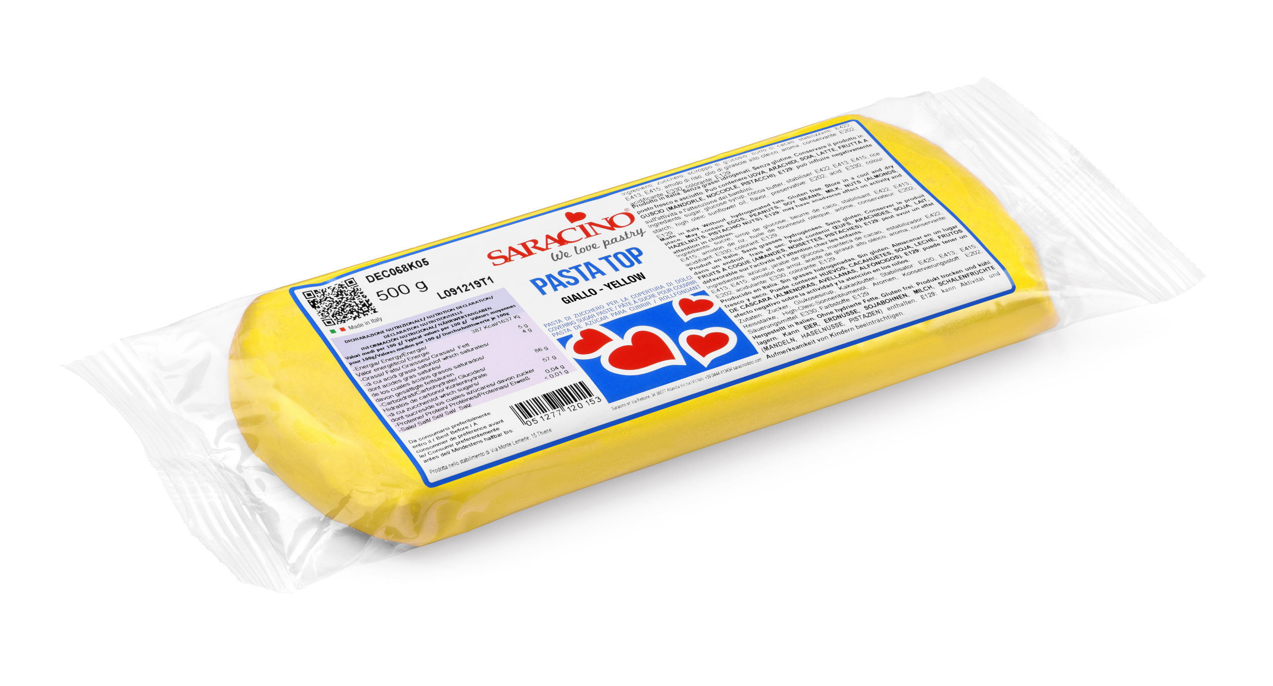 Pasta da zucchero gialla - PIANETA CARTA