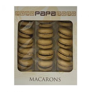 macarons-cacao-papa-confetti-per-ogni-ricorrenza-macarons-al-cacao-marroni-senza-glutine-pianetacarta-lestelle