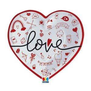 san-valentino-Cuore Love piatti