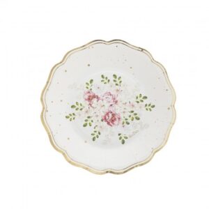 Queen-Rose-piatti-piccoli-Articoli-per-la-tavola-decorati-eleganti-tavola-accogliente-speciale-occasione-feste-cene-matrimoni-ricorrenze-compleanni-prodotti-alta-qualità-design-unico-varietà-stile-personalizzato-acquisto-online-conveniente-pianetacarta-lestelle