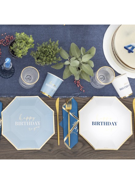 Happy-Birthday-blu-piatti ecologici - prodotti monouso - piatti in carta - piatti senza plastica - piatti riciclabili - certificazione Aticelca - direttiva europea SUP - piatti per compleanno - piatti ottagonali - piatti Happy Birthday - piatti Pink - piatti Blu - decorazioni per compleanno - articoli per feste - piatti usa e getta - piatti biodegradabili - piatti eco-friendly - piatti in materiale naturale - piatti compostabili - piatti sostenibili-pianetacarta-lestelle-64346