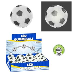 Palla-Football-lampeggiante-palla-gomma-led-football-lampeggiante-nero-bianco-gadget-feste-divertimento-intrattenimento-regalo-originale-unico-colorato-luminoso-decorazione-illuminazione-serate-party-amici-amicizie-91252-pianetacarta-lestelle