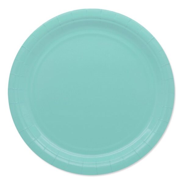 Ecolor-acqua-marina-piatti-piani-Ecolor-piatti-monouso-neri-in-pura-cellulosa-al-100-percento-biodegradabile-e-riciclabile-per-feste-ed-eventi-sostenibili.-Certificati-per-contatto-alimentare-pianetacarta-lestelle