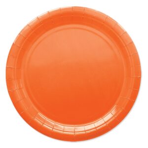 Ecolor-arancioni-piatti-piani-Ecolor-piatti-monouso-neri-in-pura-cellulosa-al-100-percento-biodegradabile-e-riciclabile-per-feste-ed-eventi-sostenibili.-Certificati-per-contatto-alimentare-pianetacarta-lestelle