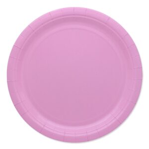 Ecolor-rosa-piatti-piani-Ecolor-piatti-monouso-neri-in-pura-cellulosa-al-100-percento-biodegradabile-e-riciclabile-per-feste-ed-eventi-sostenibili.-Certificati-per-contatto-alimentare-pianetacarta-lestelle