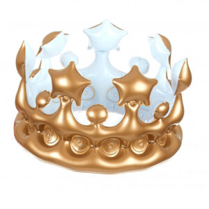 corona-gonfiabile-oro-30422-corona-dorata-PVC-23cm-articoli-feste-materiale-alta-qualità-grandezza-adatta-colore-eleganza-regalità-outfit-matrimoni-compleanni-feste-maschera-regalo-facile-indossare-pulire-conservare-pianetacarta-lestelle