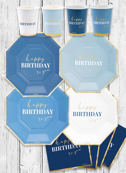 Happy-Birthday-blu-piatti ecologici - prodotti monouso - piatti in carta - piatti senza plastica - piatti riciclabili - certificazione Aticelca - direttiva europea SUP - piatti per compleanno - piatti ottagonali - piatti Happy Birthday - piatti Pink - piatti Blu - decorazioni per compleanno - articoli per feste - piatti usa e getta - piatti biodegradabili - piatti eco-friendly - piatti in materiale naturale - piatti compostabili - piatti sostenibili-pianetacarta-lestelle-64346