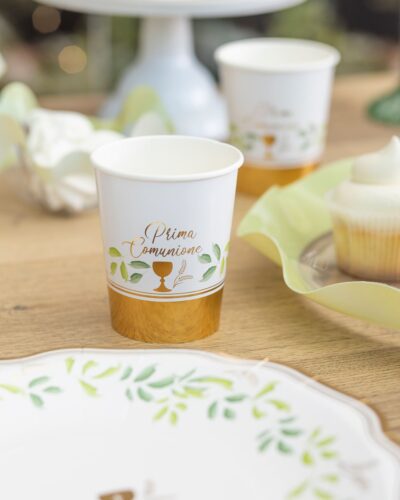Articoli da tavola per prima comunione - Tovagliette per la prima comunione - Centrotavola per la prima comunione - Piatti e bicchieri per la prima comunione - Segnaposto per la prima comunione - Confetti per la prima comunione - Bomboniere per la prima comunione - Decorazioni per la prima comunione - Temi per la prima comunione - Idee per il pranzo della prima comunione-pianetacarta-lestelle-64389