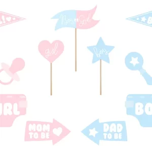 Articoli gender reveal vari