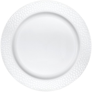 Bianco piccolo goffrato-Piatto plastica piccolo bianco bordo goffrato Pebble 10-piatti rigidi riutilizzabili - plastica lavabile - ecologici - convenienza - resistenza - leggerezza - catering - sostenibilità - praticità - qualità - durevolezza - evento all'aperto - picnic - feste - materiale di alta qualità - piatti di plastica - piatti rigidi - piatti lavabili - piatti riutilizzabili - impatto ambientale-pianetacarta-lestelle-8C347884