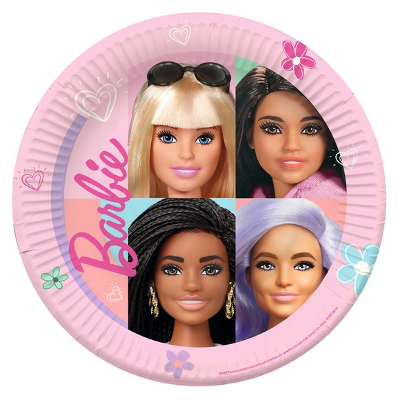 Barbie Piatto Grande- Barbie-feste-feste a tema Barbie-articoli per feste-bicchieri piatti tovaglioli-barbie al cinema-prodotti per feste-feste indimenticabili-magia-barbie principessa-stile incantato-gioia-sorrisi-feste glamour-accessori feste-feste da sogno-atmosfera incantata-entusiasmo-prodotti per festeggiare-pianetacarta-lestelle-vomero-mercatinodiantignano-7AM9915482-66