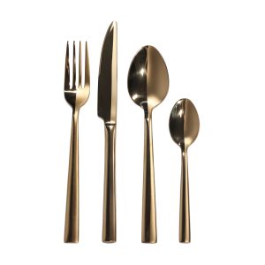  Posate Stelle Luxer - Set posate 24 pezzi - posate eleganti - posate Light Gold - posate Gold - posate Acciaio Black - posate di lusso - set posate regalo - posate moderne - posate in acciaio inox - posate resistenti - accessori tavola - posate per eventi - posate da cena - posate per feste - posate di design - posate cucina - set posate eleganti - posate chic - posate di alta qualità - set posate di lusso - posate colorate-37188-37189-37187-pianeta carta-le stelle