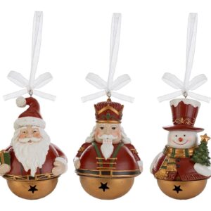 appendino natalizio - decorazione albero Natale - soggetti natalizi assortiti - ornamenti natalizi - decorazioni festive - appendini in resina - addobbi natalizi - decorazioni per albero - appendini colorati - soggetti natalizi - decorazioni tradizionali - ornamenti per albero - decorazioni natalizie - appendini decorativi - soggetti natalizi 3ASS - decorazioni in resina - appendini per Natale - ornamenti assortiti - decorazioni festive - appendini natalizi - pianeta carta - le stelle bomboniere -38512