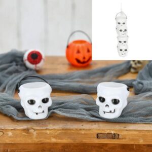 set-teschi-mini - Halloween - decorazioni horror - calderoni teschi - set 4 pezzi - diametro 7cm - Halloween 2025 - decorazioni tavola horror - accessori festa spaventosi - teschi decorativi - idee party Halloween - addobbi horror - complementi Halloween - decorazioni nera arancio - effetti spettacolari - articoli Halloween - uso domestico festa - scenografie Halloween - offerta Halloween - stile macabro - pianeta carta - le stelle bomboniere - 66373